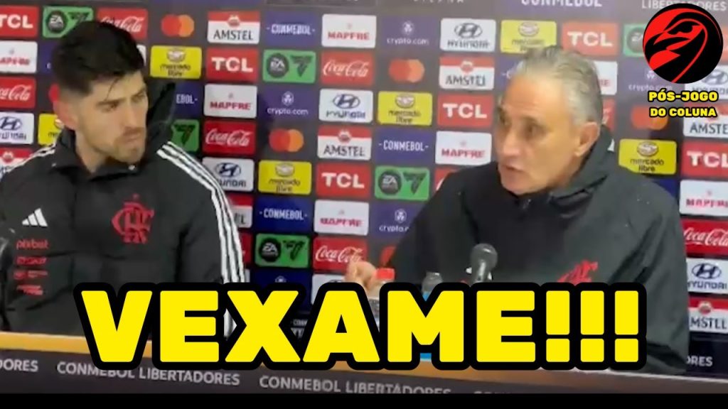 TITE TENTA EXPLICAR DERROTA DO FLAMENGO