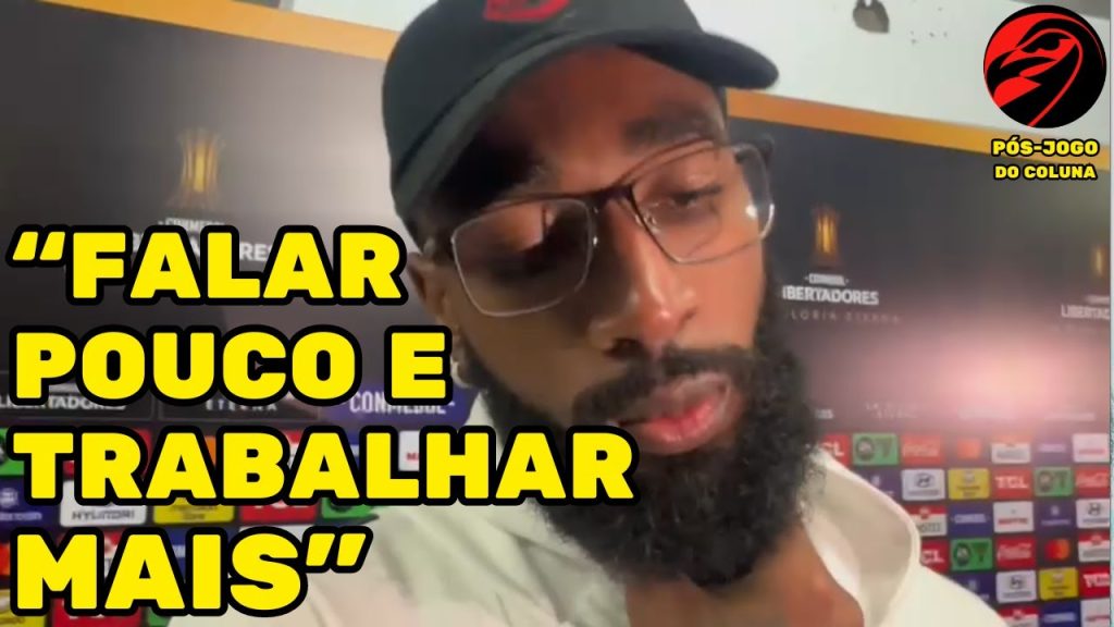 GERSON FALA DAS VAIAS E PROTESTOS DA TORCIDA