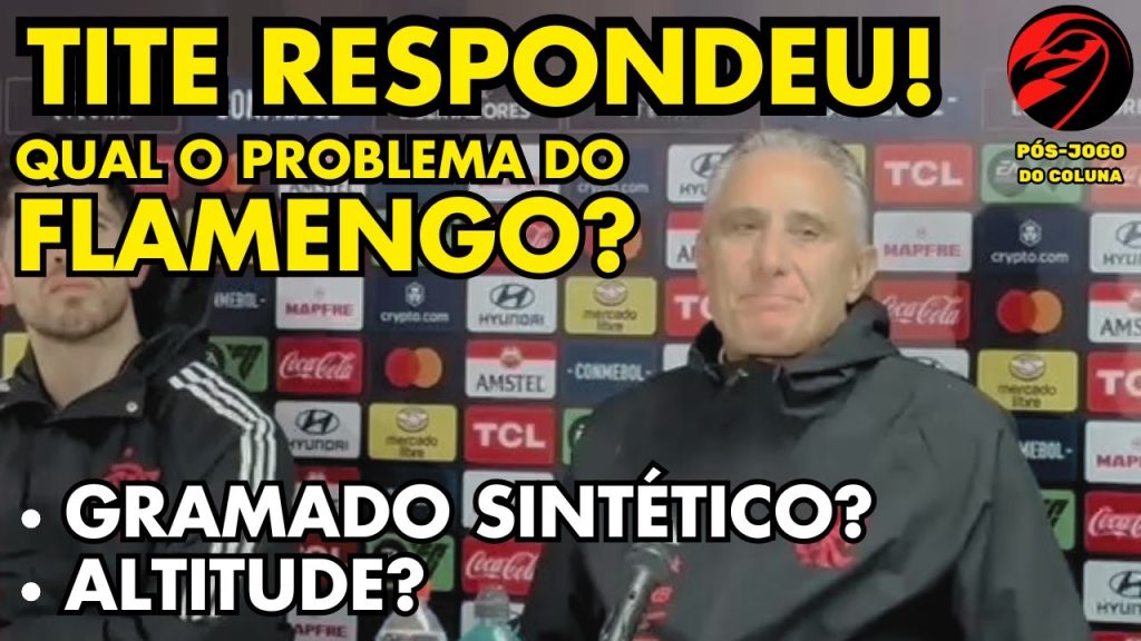 QUAL O PROBLEMA DO FLAMENGO? TITE RESPONDE!