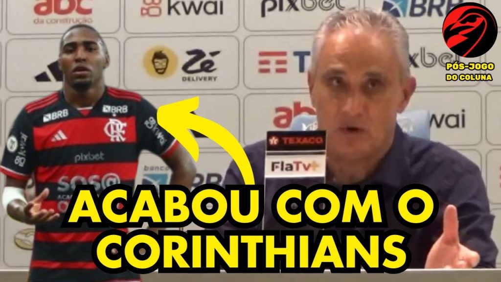 TITE FALA DE LORRAN E DA BASE DO FLAMENGO