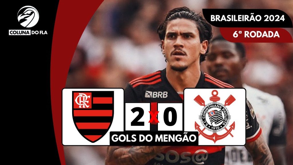 FLAMENGO 2X0 CORINTHIANS – GOLS DO MENGÃO – BRASILEIRÃO 2024 – NARRAÇÃO RAFA PENIDO