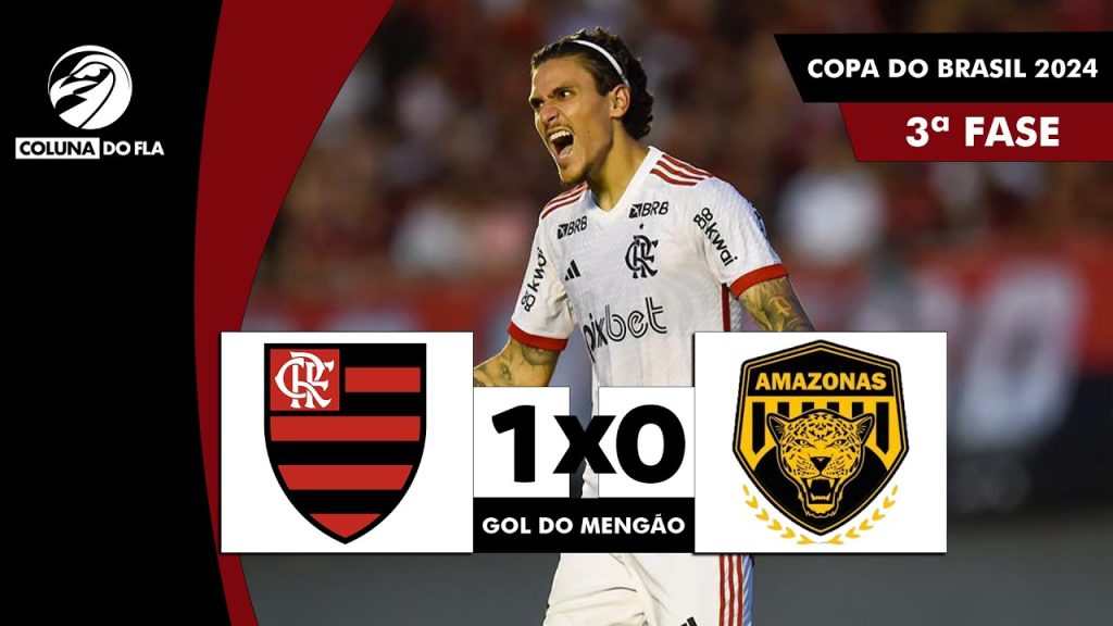 FLAMENGO 1X0 AMAZONAS – NARRAÇÃO RAFA PENIDO – 3ª FASE | COPA DO BRASIL 2024