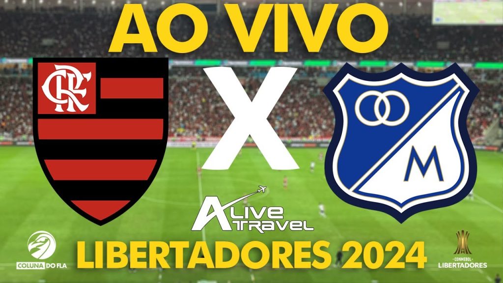 FLAMENGO X MILLONARIOS AO VIVO – FASE DE GRUPOS – LIBERTADORES 2024 – NARRAÇÃO RAFA PENIDO