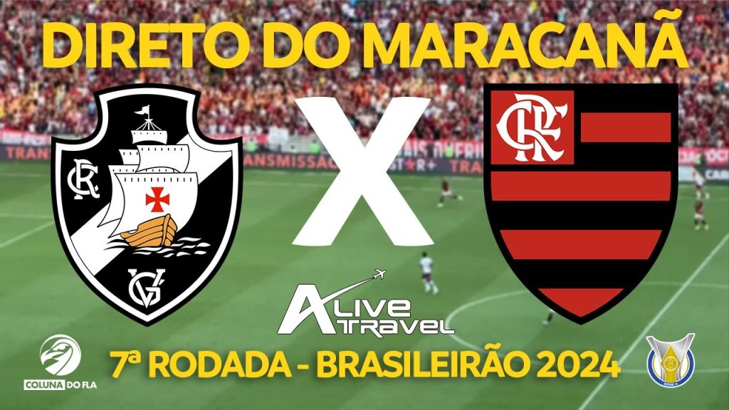 AO VIVO: assista a Vasco x Flamengo com o Coluna do Fla