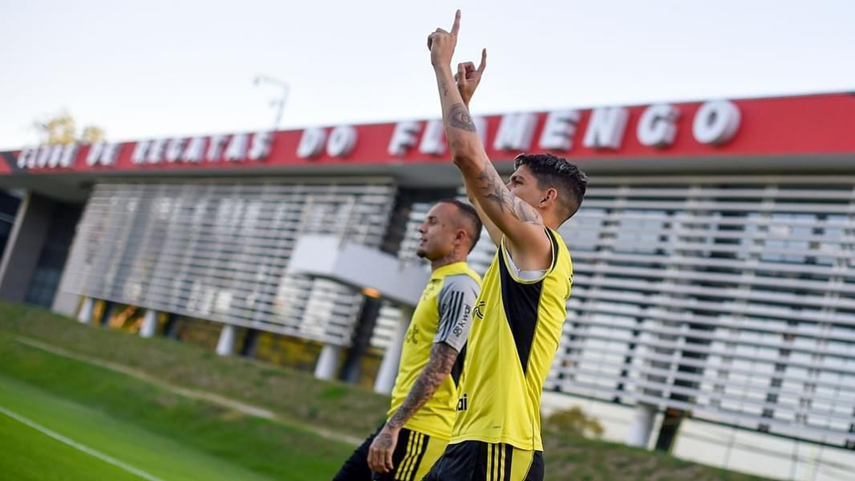 Everton Cebolinha e Ayrton Lucas no Flamengo
