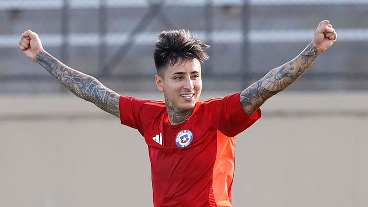 Erick Pulgar com Chile na Copa América