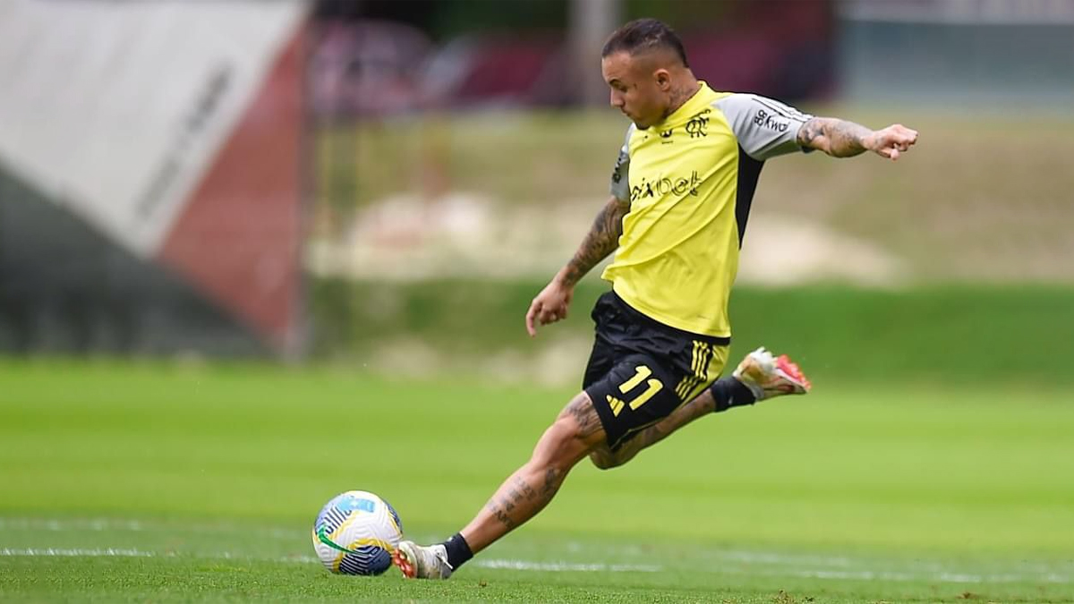 Everton Cebolinha no Flamengo