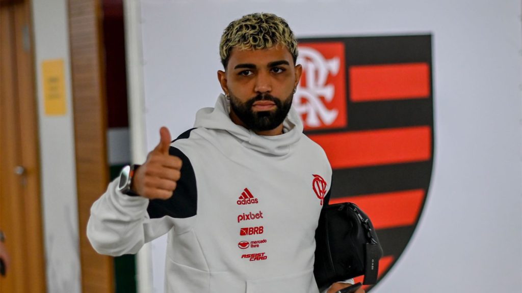 Gabigol pelo Flamengo