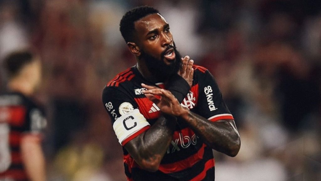 Gerson pode atingir marca histórica em próximo jogo do Flamengo, contra o Criciúma