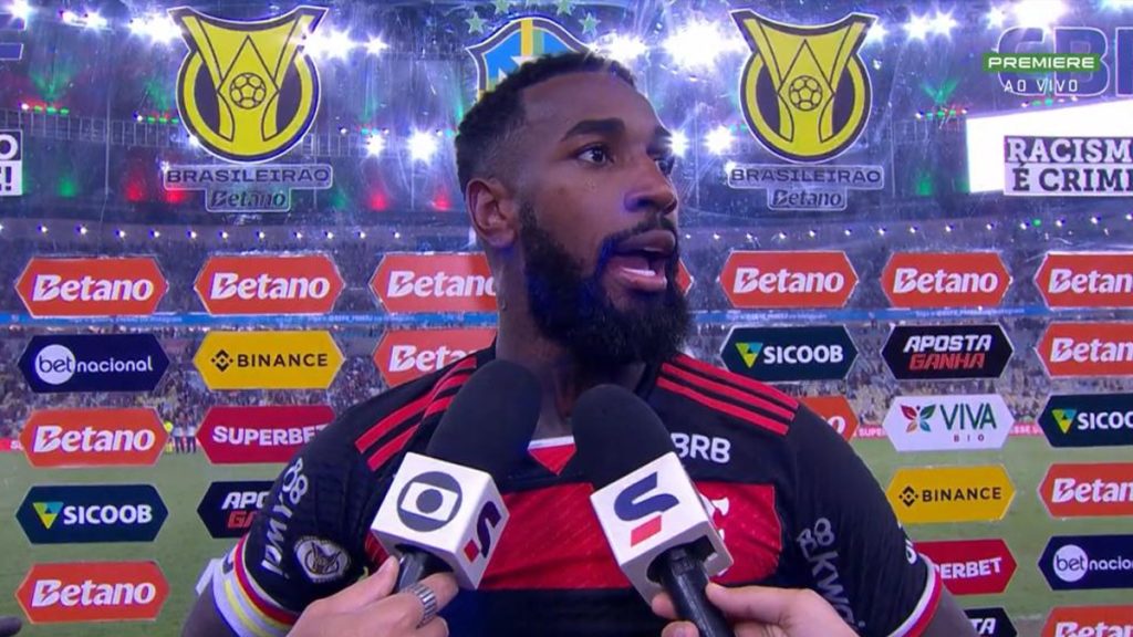 Ficou barato: Gerson diz que Flamengo deveria ter feito mais gols em vitória sobre o Fluminense