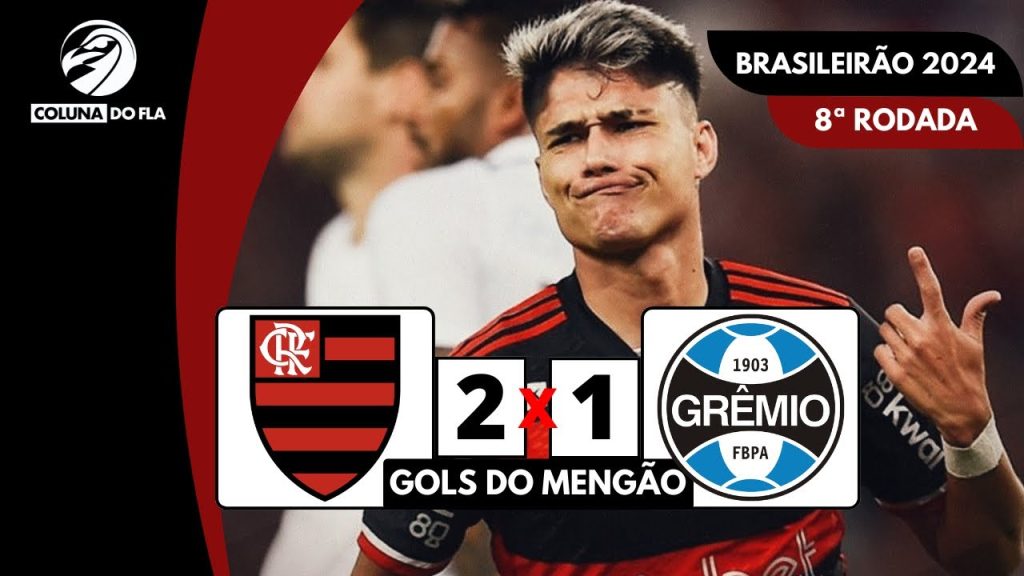 FLAMENGO 2X1 GRÊMIO – GOLS DO MENGÃO – NARRAÇÃO RAFA PENIDO | BRASILEIRÃO 2024