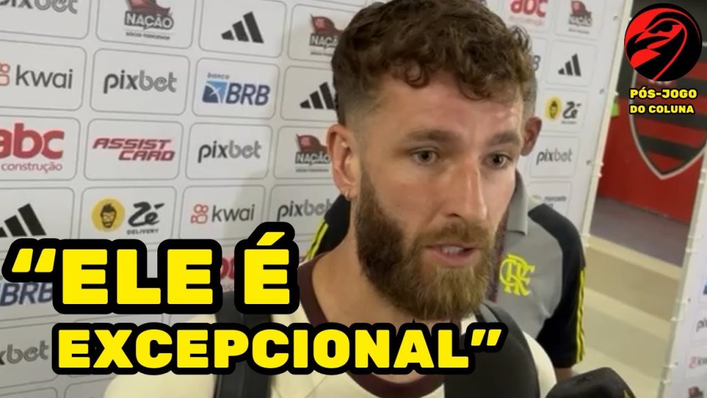 “A GENTE ACREDITA ATÉ O FINAL” – LÉO PEREIRA APÓS VITÓRIA NO FLA-FLU