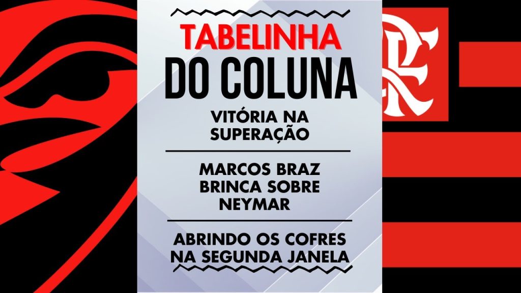 FLAMENGO PLANEJA REFORÇOS | VITÓRIA NA SUPERAÇÃO | BRAZ BRINCA SOBRE NEYMAR