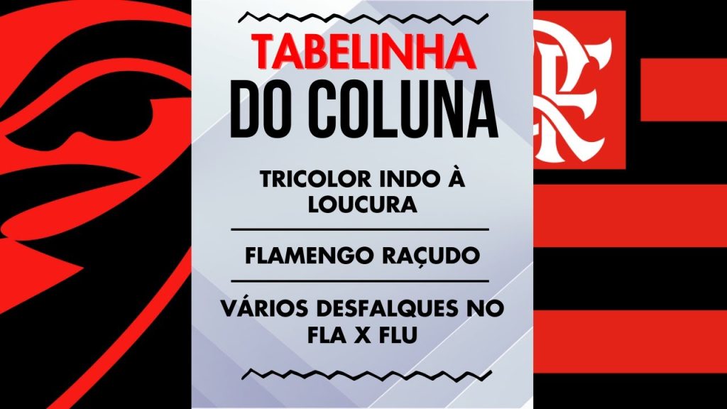 TRICOLORES COM MEDO | FLAMENGO BRIGA POR RESULTADOS | TIME DESFALCADO PARA FLAXFLU