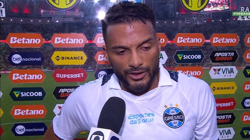 “Só tiveram uma chance e fizeram o gol”: Reinaldo diz que Grêmio controlou o Flamengo no Maracanã