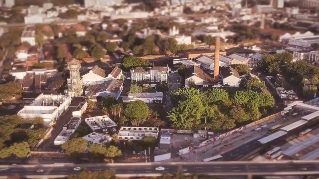 Terreno do Gasômetro, onde o Flamengo quer construir o estádio próprio