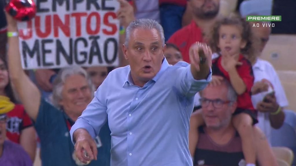 Tite agradece torcida do Flamengo e desabafa: “Falta de vontade é de quem é vagabundo”