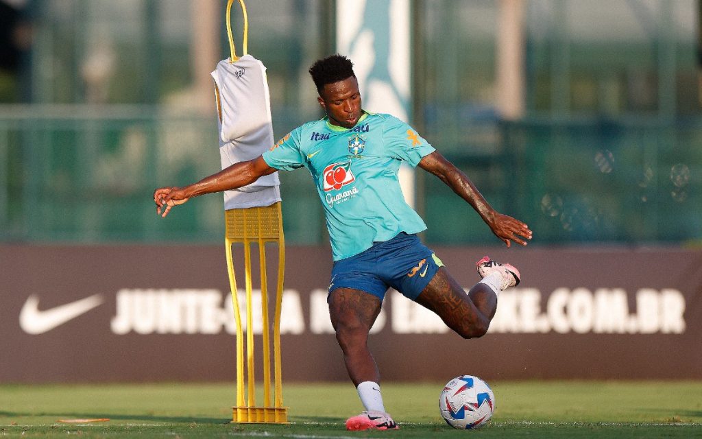 Com Vini Jr, Seleção Brasileira entra em reta final de preparação para Copa América