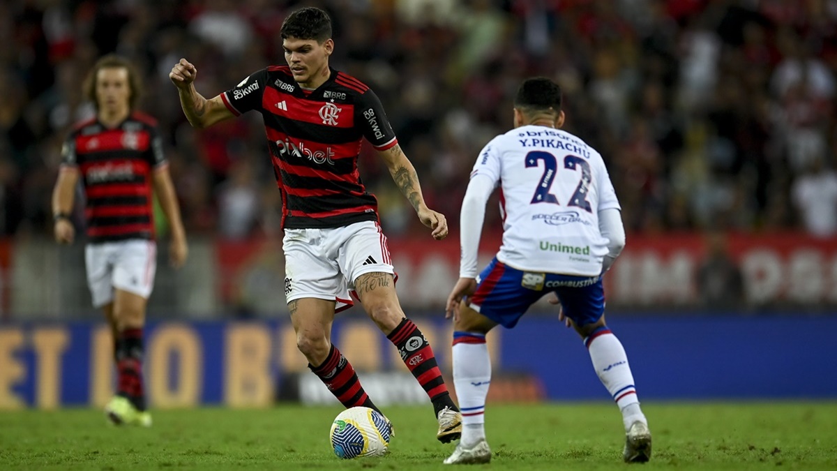 Jogo entre Flamengo e Fortaleza
