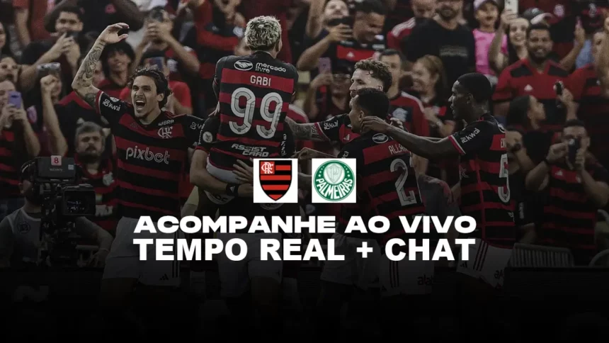 (Ao Vivo) Flamengo x Palmeiras - Brasileirão - 22ª Rodada