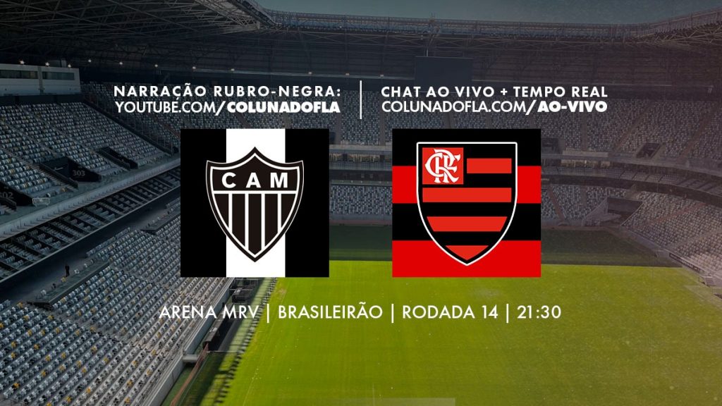 Jogo do Flamengo hoje – Atlético-MG x Flamengo