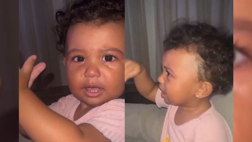 Filha de Carlinhos tem reação emocionante com gol do pai em jogo do Flamengo; veja vídeo