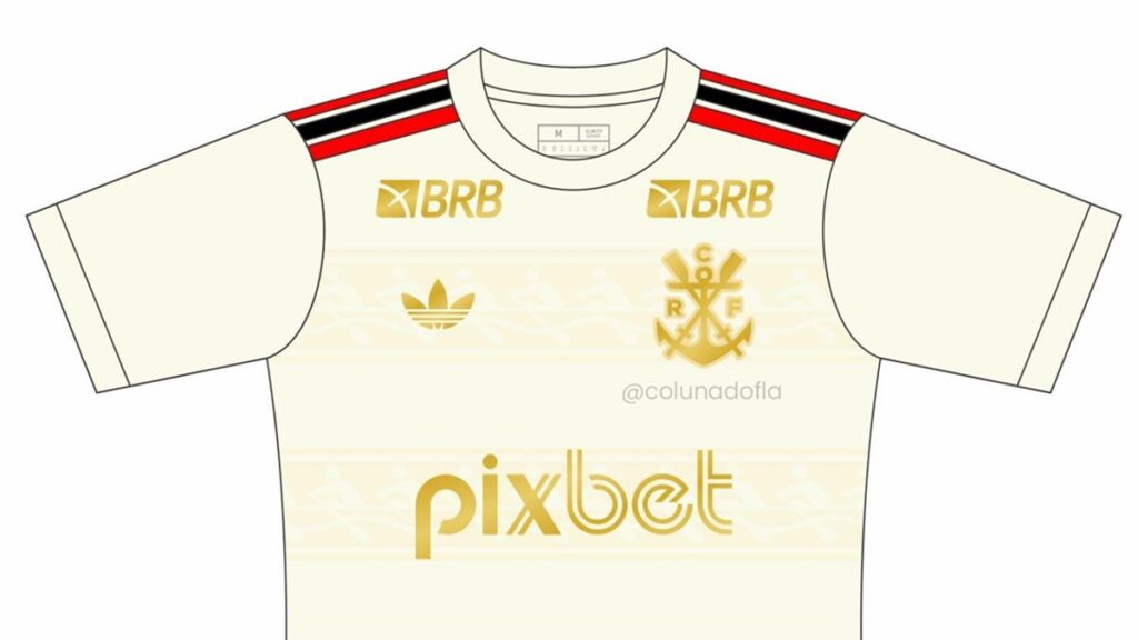 Veja detalhes da camisa 3 do Flamengo de 2025