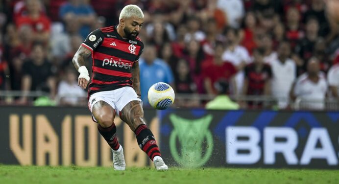 Sem notificação da CAS, Gabigol será relacionado para próximo jogo do Flamengo no Brasileirão