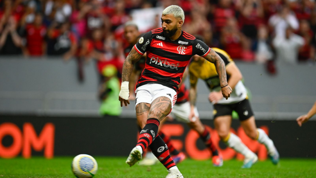 Gabigol é eleito ‘Craque da Torcida’ após virada do Flamengo contra o Criciúma