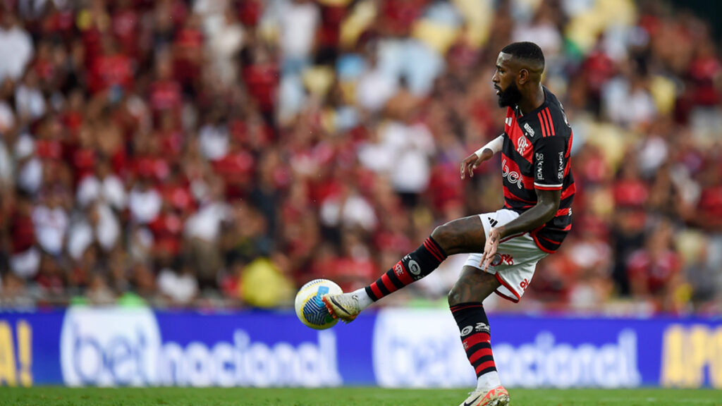 Gerson é eleito ‘Craque da Torcida’ após jogo do Flamengo pelo Brasileirão