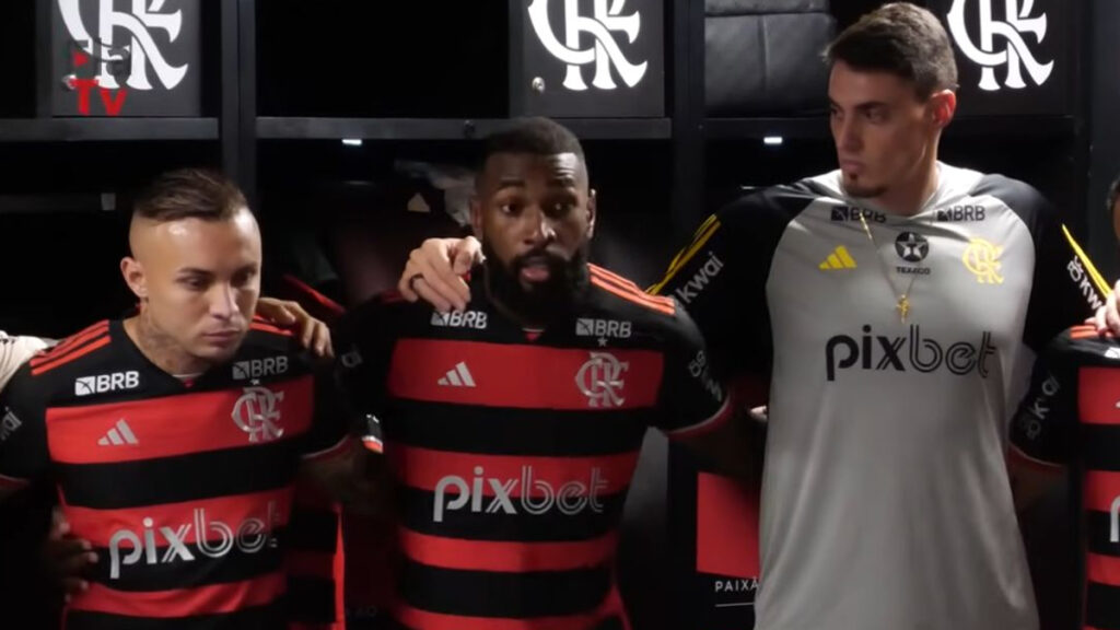 “Queremos o que é nosso”: Gerson faz forte discurso nos bastidores antes de jogo do Flamengo