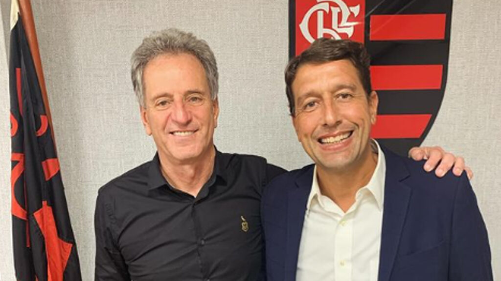 Novo vice-presidente do Flamengo faz agradecimento público a Landim