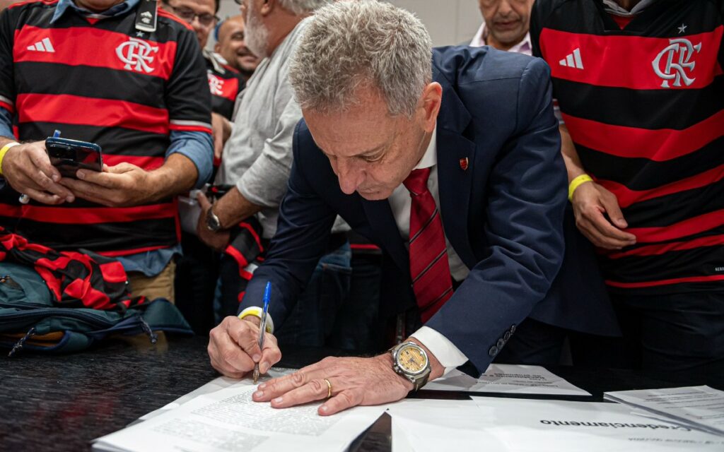 Landim prevê próximo passo em projeto de construção do estádio do Flamengo