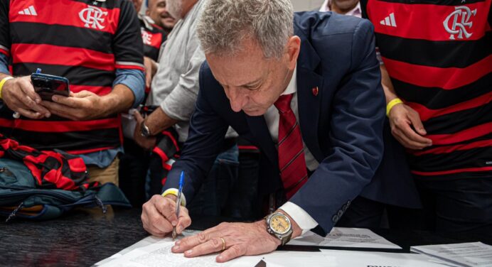 Landim prevê próximo passo em projeto de construção do estádio do Flamengo