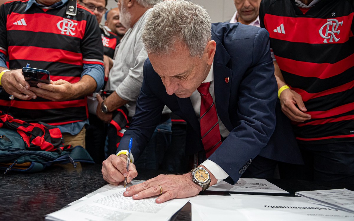 QUER VENCER TUDO! Rodolfo Landim revela sonho ao final do mandato com Flamengo