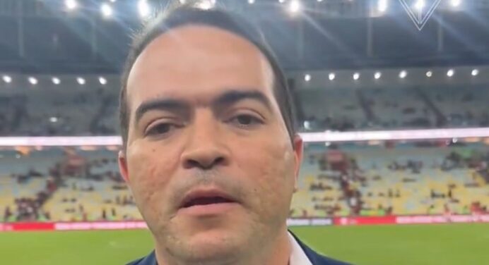 Presidente do Fortaleza detona arbitragem de jogo contra o Flamengo, pelo Brasileirão