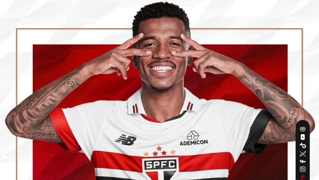 São Paulo anuncia contratação de Marcos Antônio, que esteve próximo do Flamengo