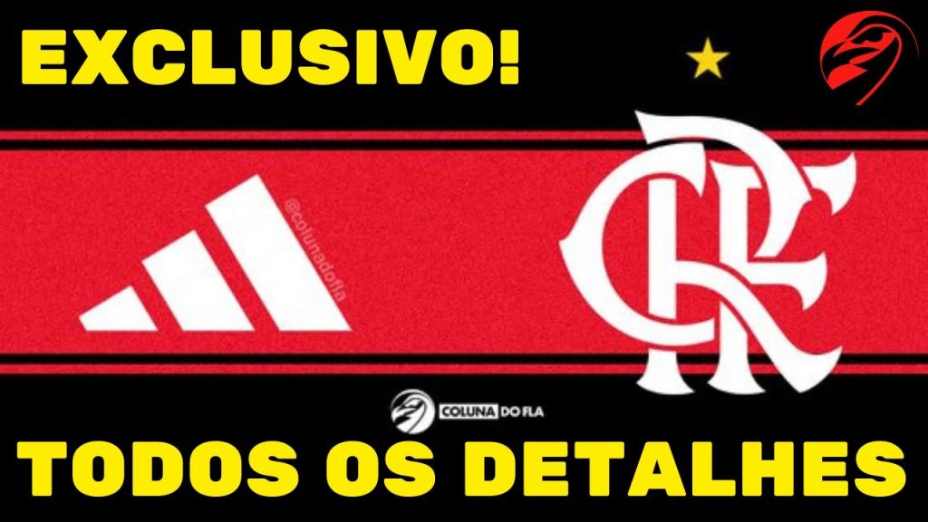 DETALHES DOS 3 NOVOS MANTOS DO FLAMENGO 2025