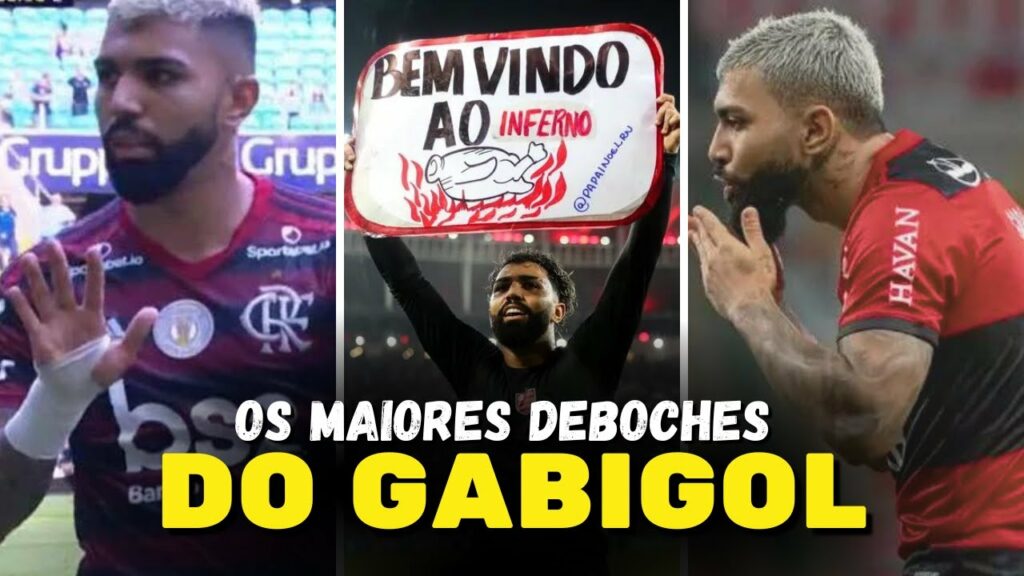 OS 10 MAIORES DEBOCHES DO GABIGOL PELO FLAMENGO