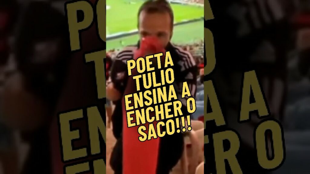 POETA TULIO ENSINA A ENCHER O SACO KKK