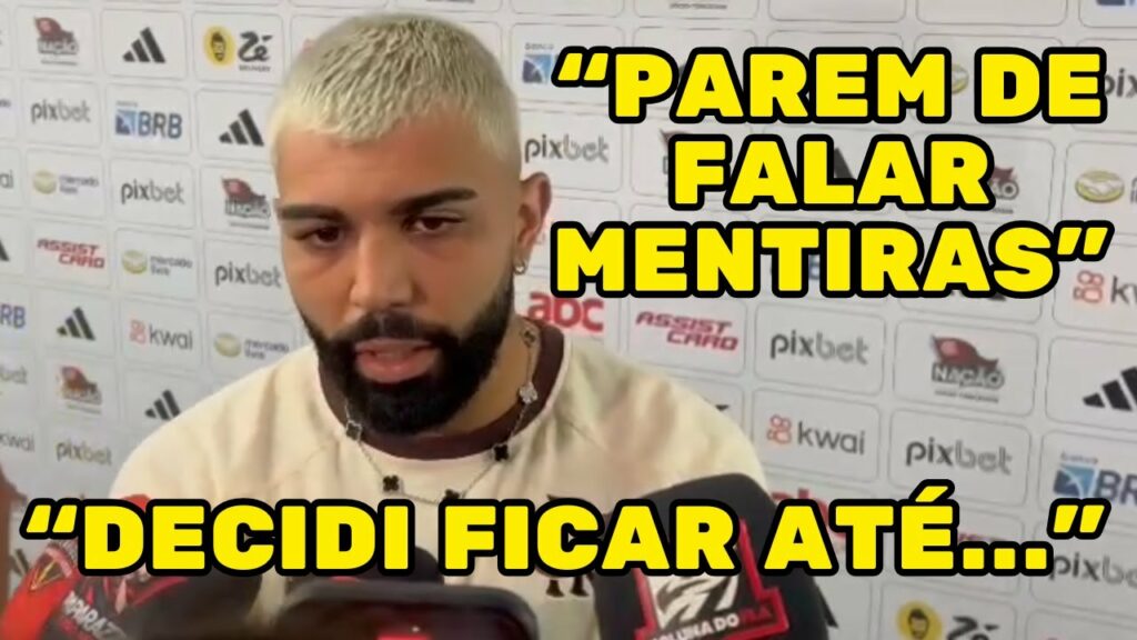 GABIGOL TOMA DECISÃO SOBRE SAÍDA DO FLAMENGO