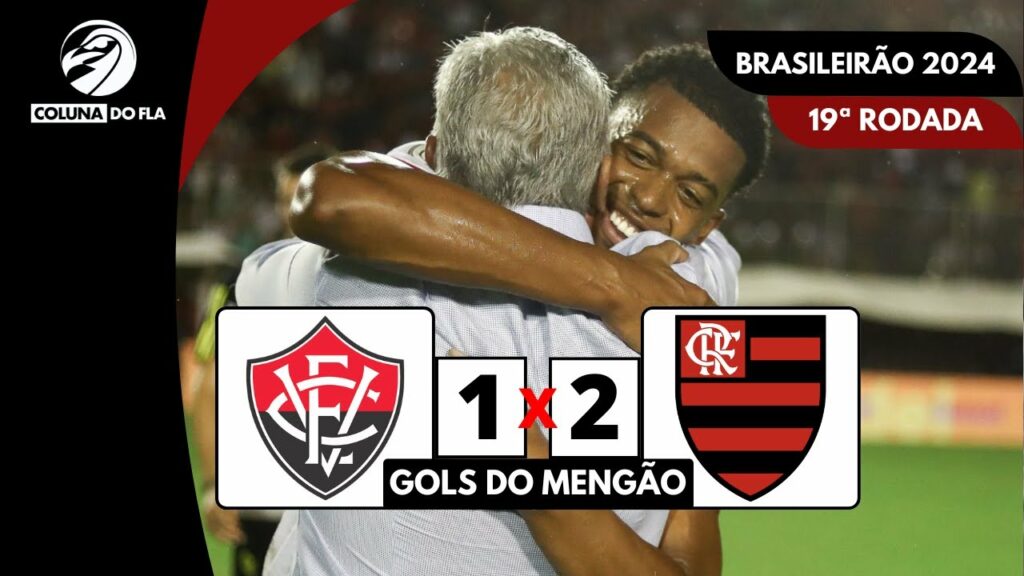 VITÓRIA 1X2 FLAMENGO – GOLS DO MENGÃO | BRASILEIRÃO 2024