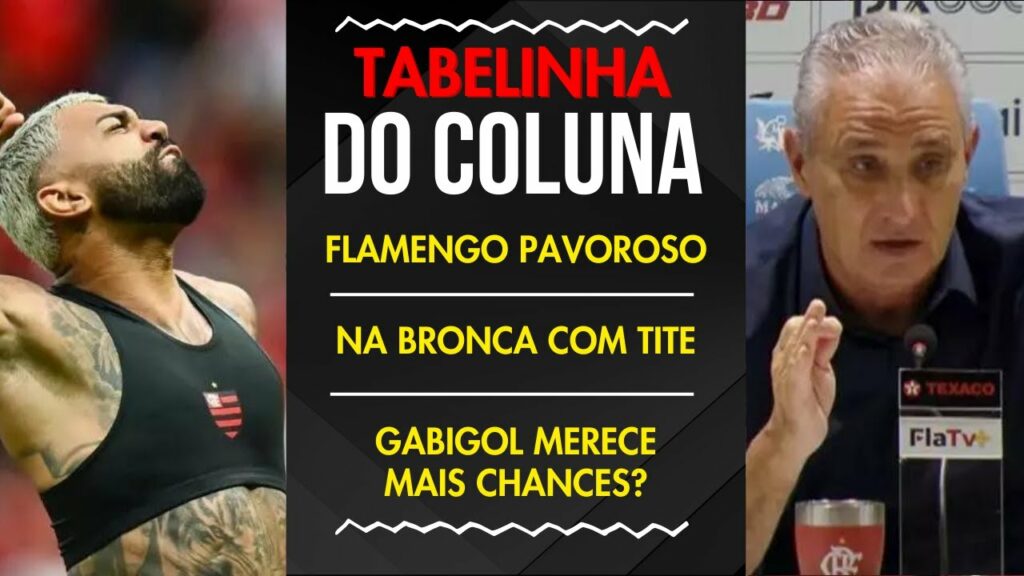 FLAMENGO PAVOROSO | NA BRONCA COM TITE | GABIGOL MERECE MAIS CHANCES?