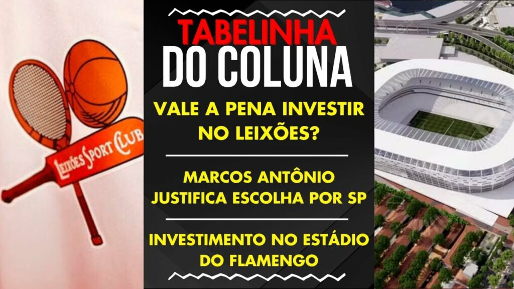 INVESTIMENTO NO ESTÁDIO PRÓPRIO | VALE A PENA COMPRAR O LEIXÕES? | APRESENTAÇÃO DE MARCOS ANTÔNIO