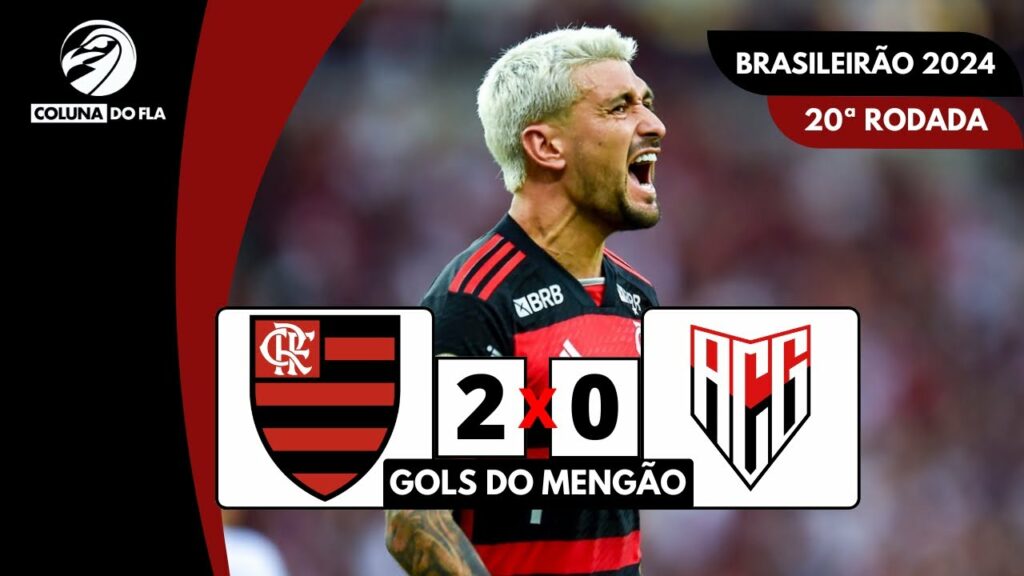 FLAMENGO 2X0 ATLÉTICO-GO – GOLS DA PARTIDA – NARRAÇÃO RAFA PENIDO | BRASILEIRÃO 2024