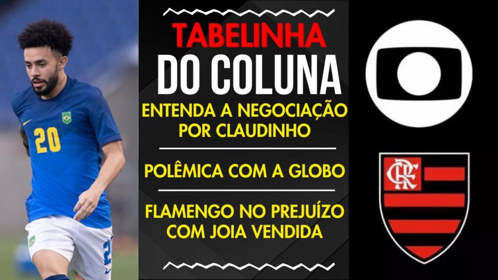 CLAUDINHO VEM OU NÃO? | POLÊMICA COM A GLOBO | FLAMENGO NO PREJUÍZO COM JOIA VENDIDA