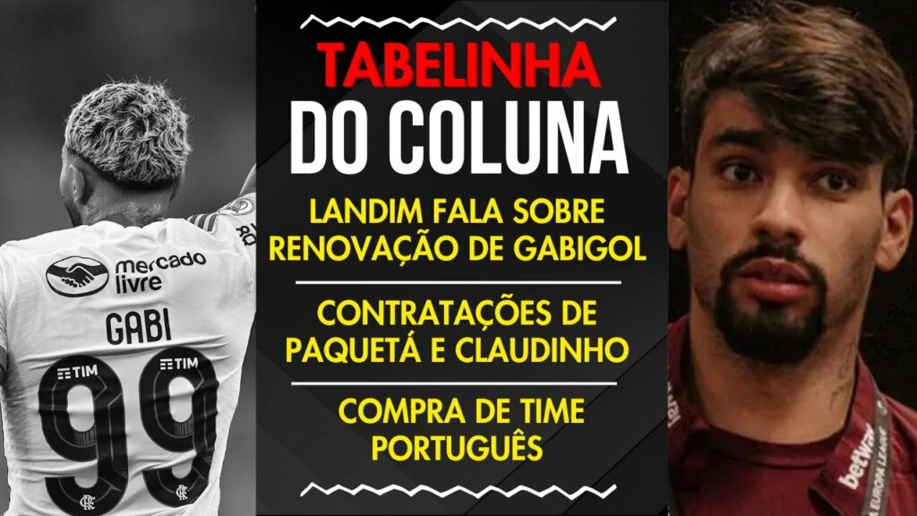 LANDIM FALA DA RENOVAÇÃO DE GABIGOL | CONTRATAÇÕES DE PAQUETÁ E CLAUDINHO | COMPRA DE TIME PORTUGUÊS