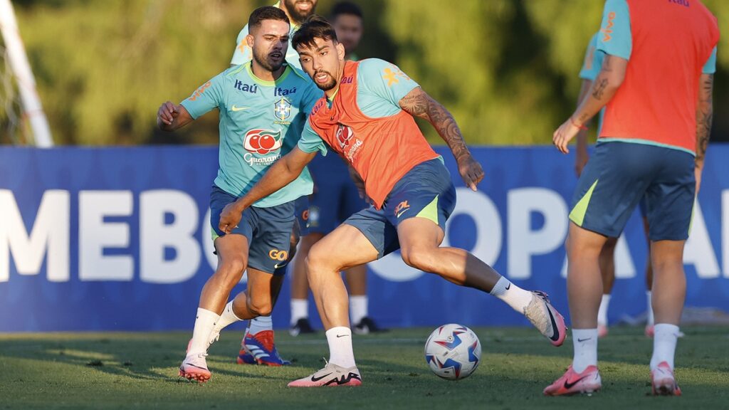 Com Paquetá, Dorival Júnior esboça escalação da Seleção Brasileira para jogo contra o Chile