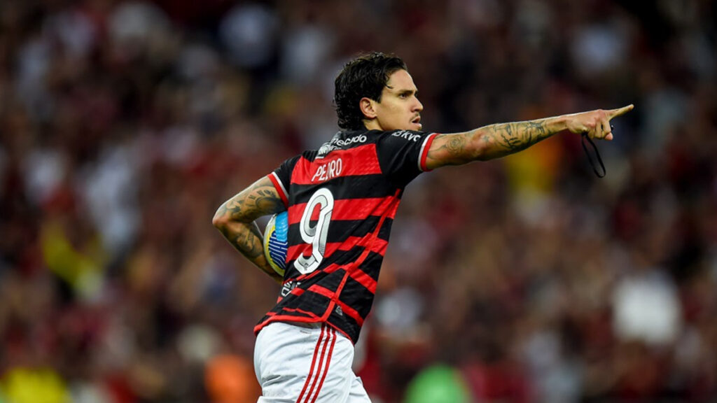 Pedro manda recado à torcida do Flamengo após empate em jogo do Brasileirão, contra o Cuiabá