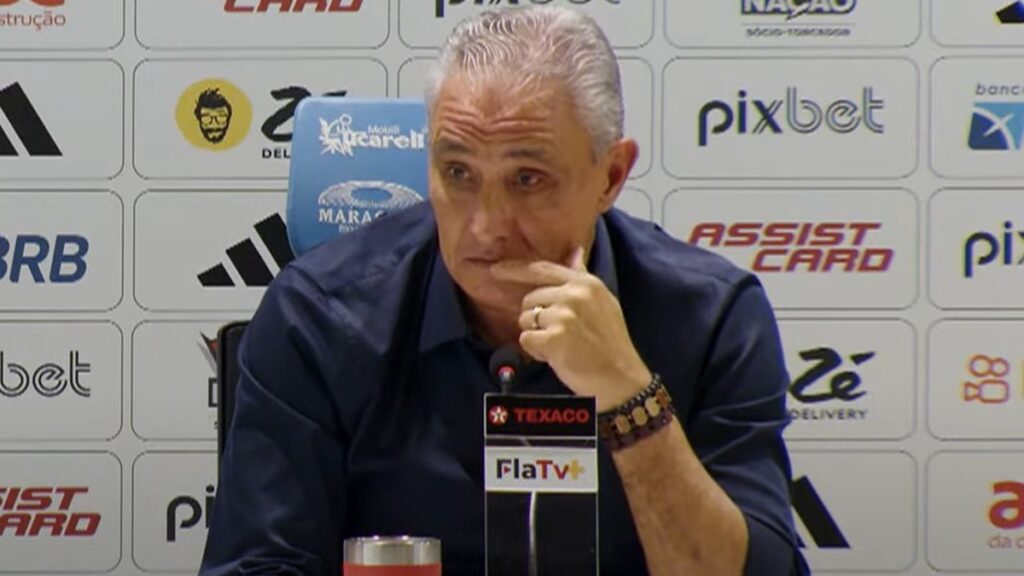 Tite pede cautela aos torcedores do Flamengo com os jogadores: “Não vai melhorar com vaias”